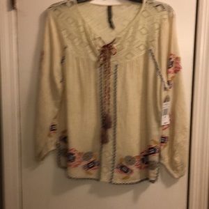 Ladies embroidered top.